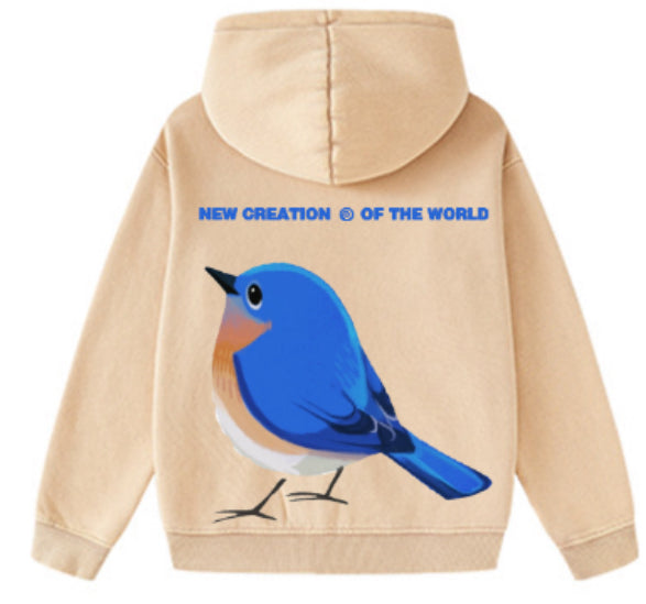New Creation Kids Blue Jay Hoodie