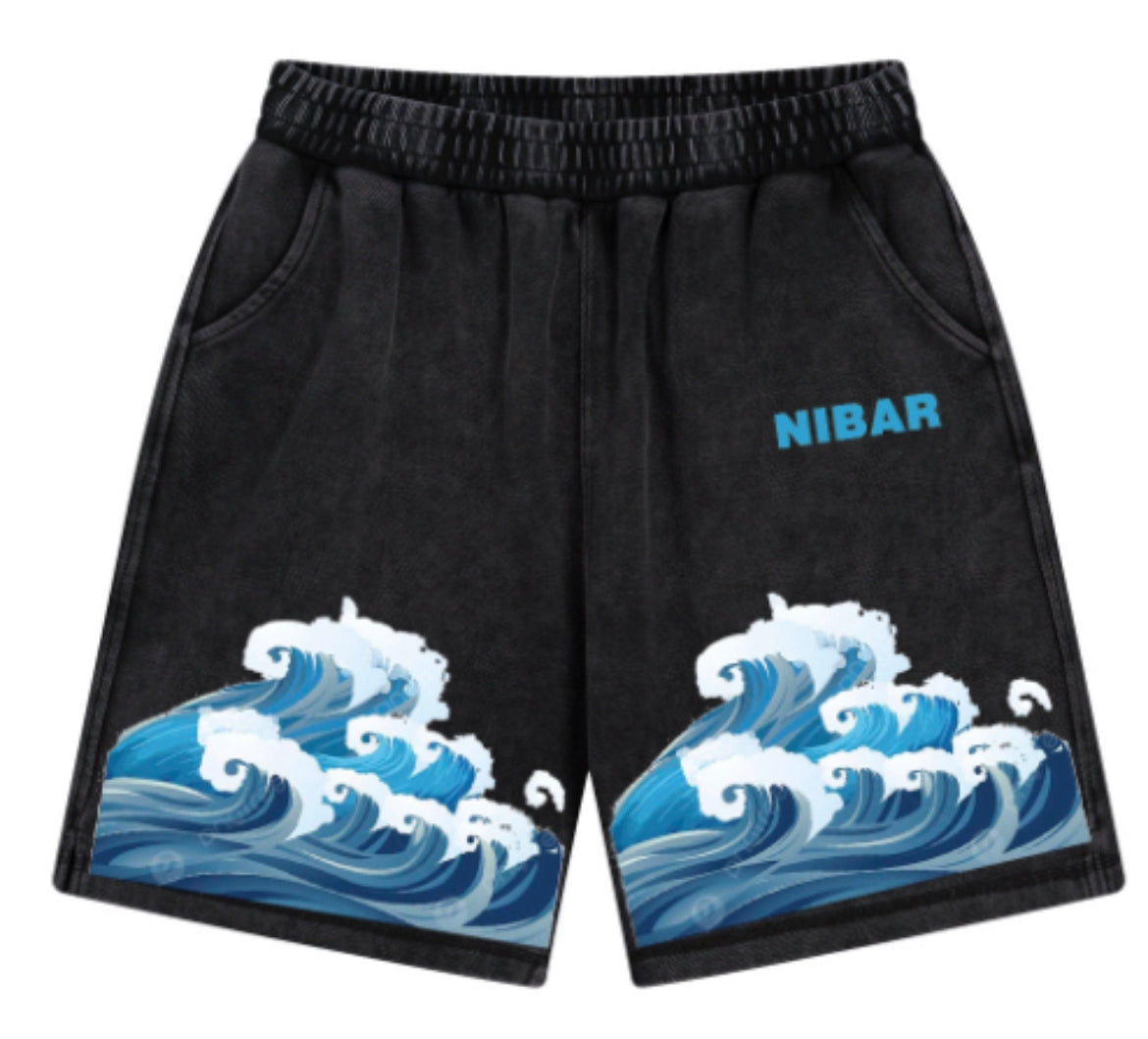 New Creation Reimagined Wave Hoodie And Short Set