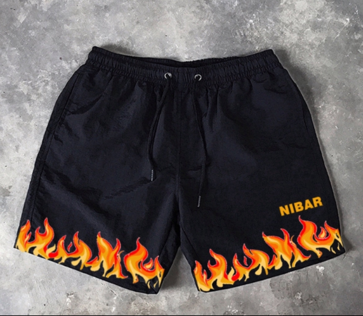 New Creation Reimagined Flame Shorts